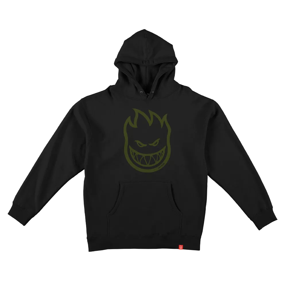 Spitfire Youth Bighead Hoodie Black/Olive