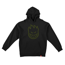 Spitfire Youth Bighead Hoodie Black/Olive