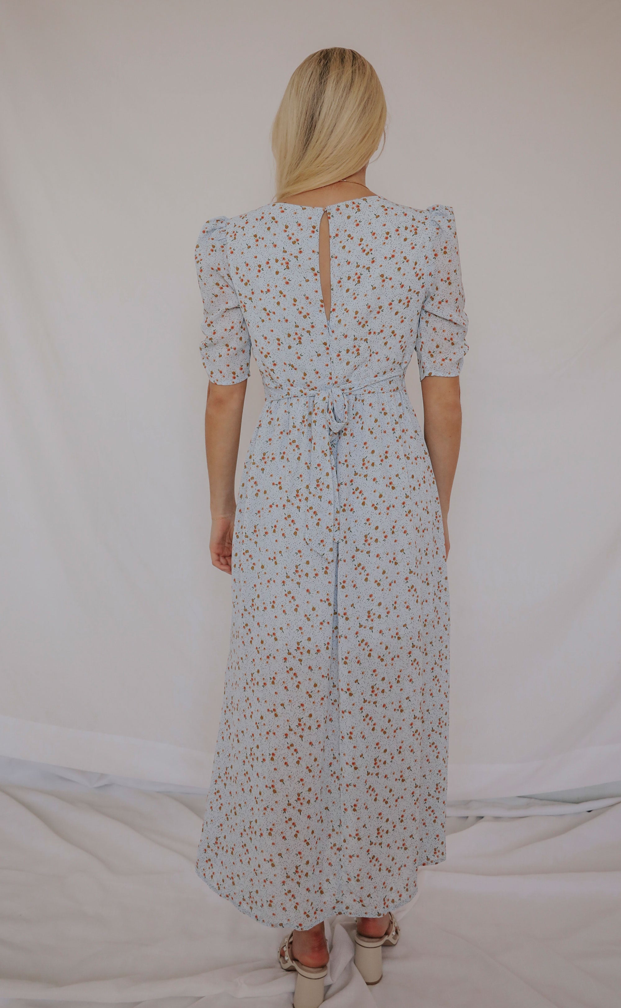 sunday evenings floral maxi dress