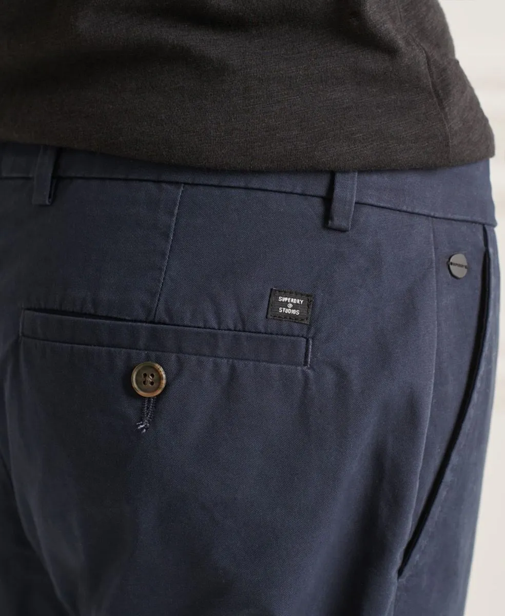 Superdry Studio Slim Casual Chinos Eclipse