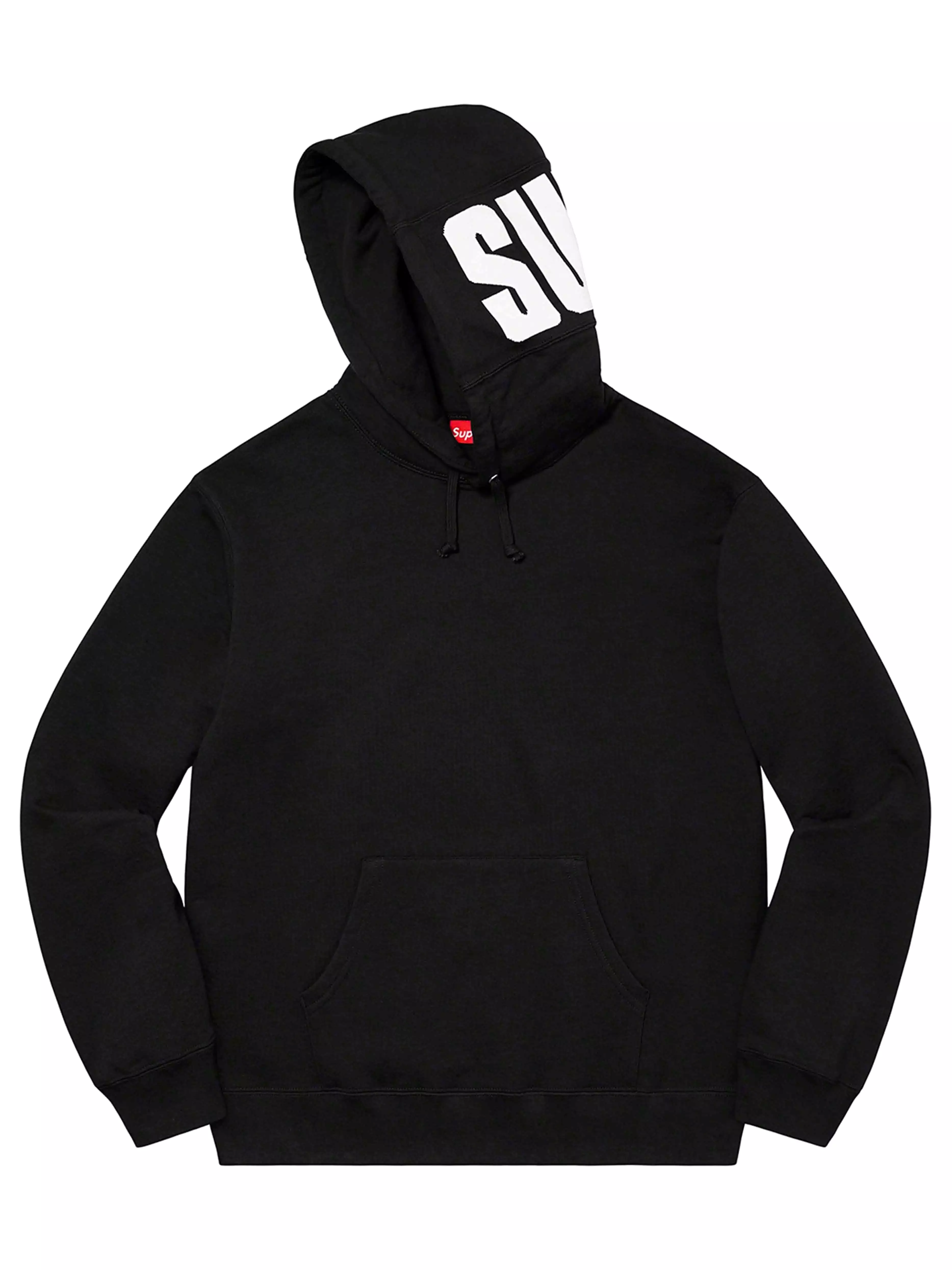 Supreme Rib Hoodie Black [FW20]