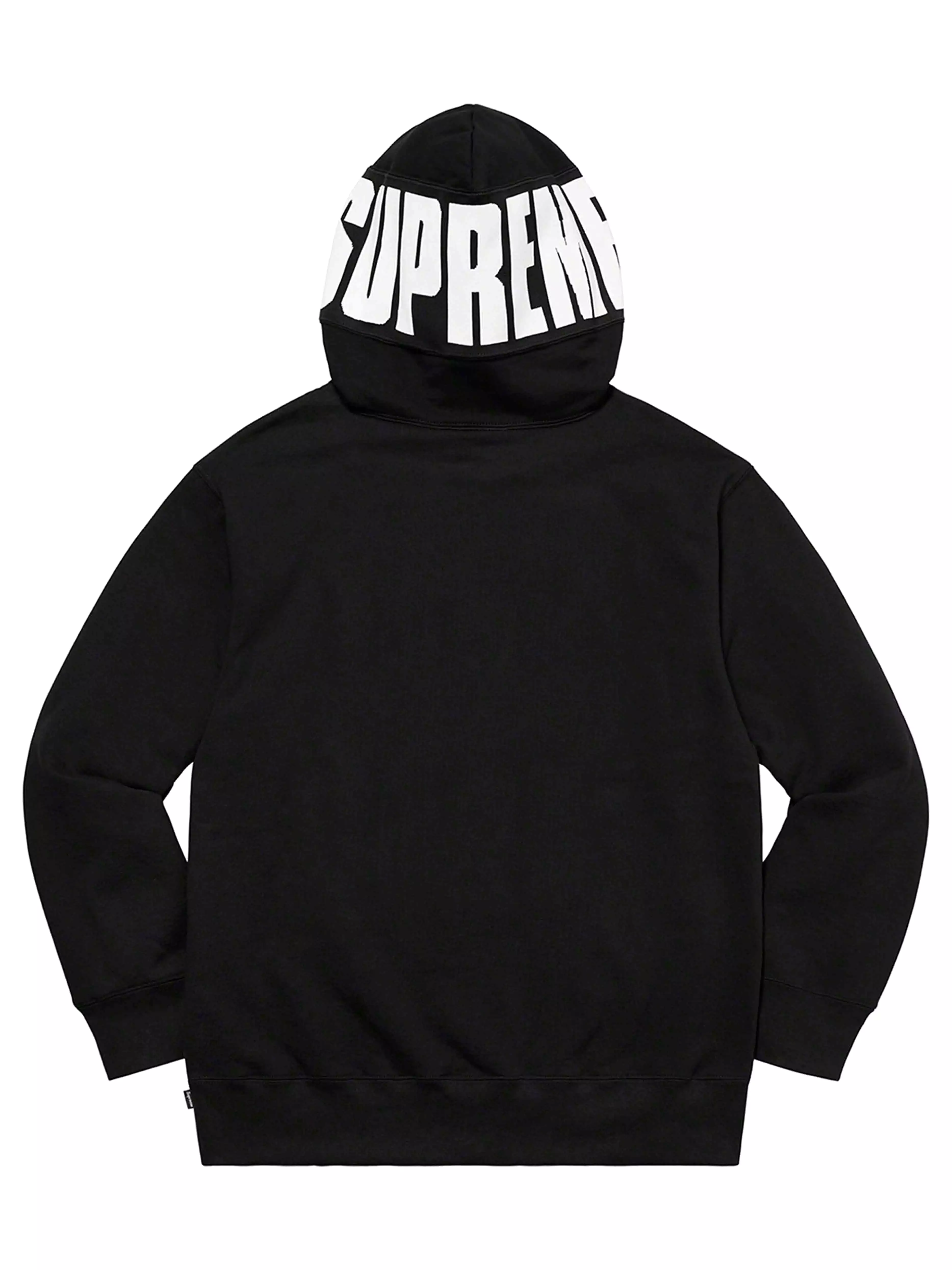 Supreme Rib Hoodie Black [FW20]