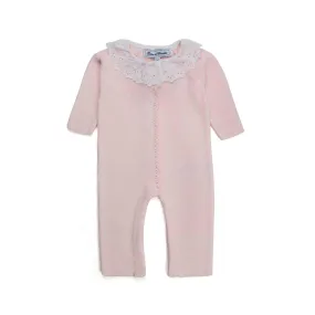 Tartine Et Chocolat Baby Girl Pale Pink Romper