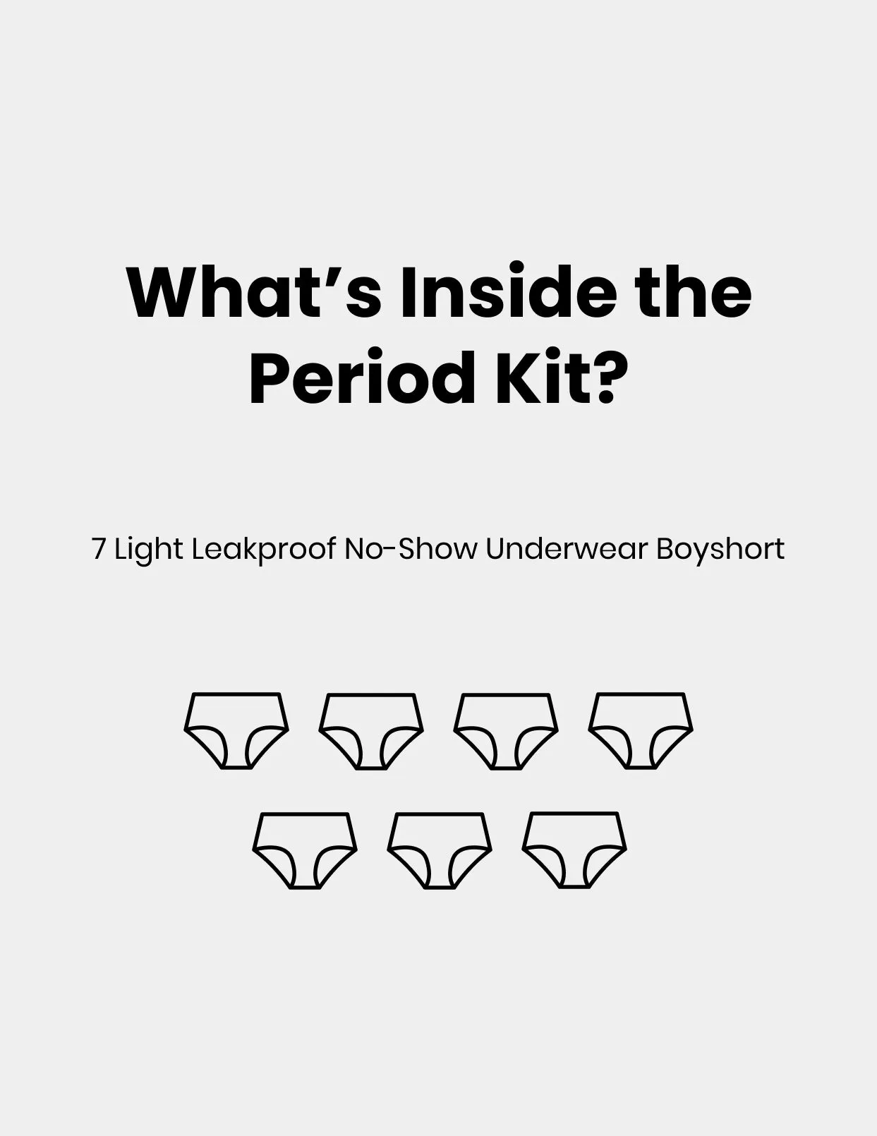 Teen Everyday Leakproof Kit - Boyshort