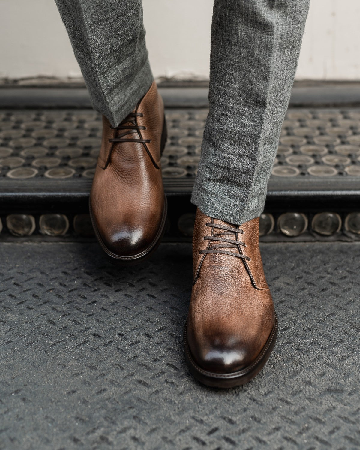 The Agnelli Chukka Boot - Brown