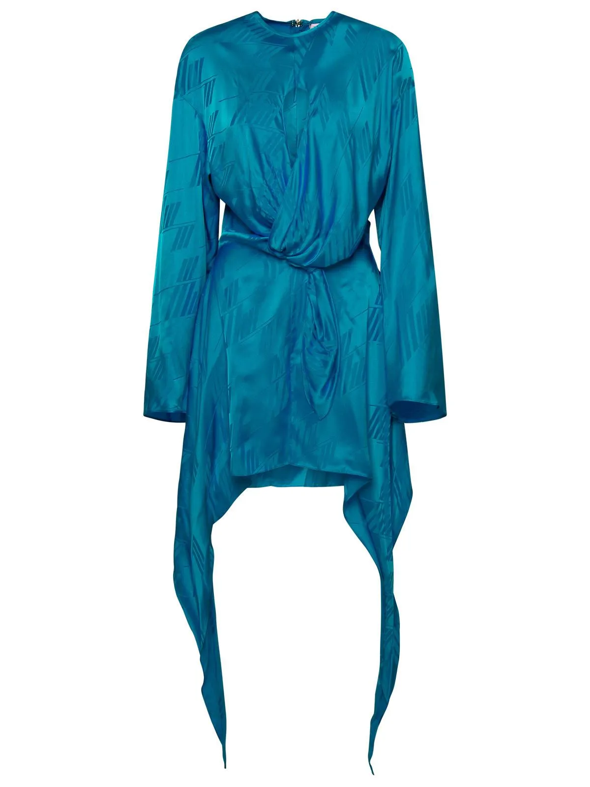 The Attico    Attico Louie Light Blue Viscose Dress