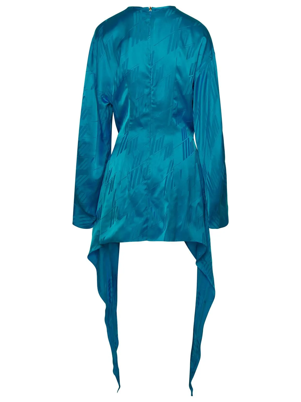 The Attico    Attico Louie Light Blue Viscose Dress