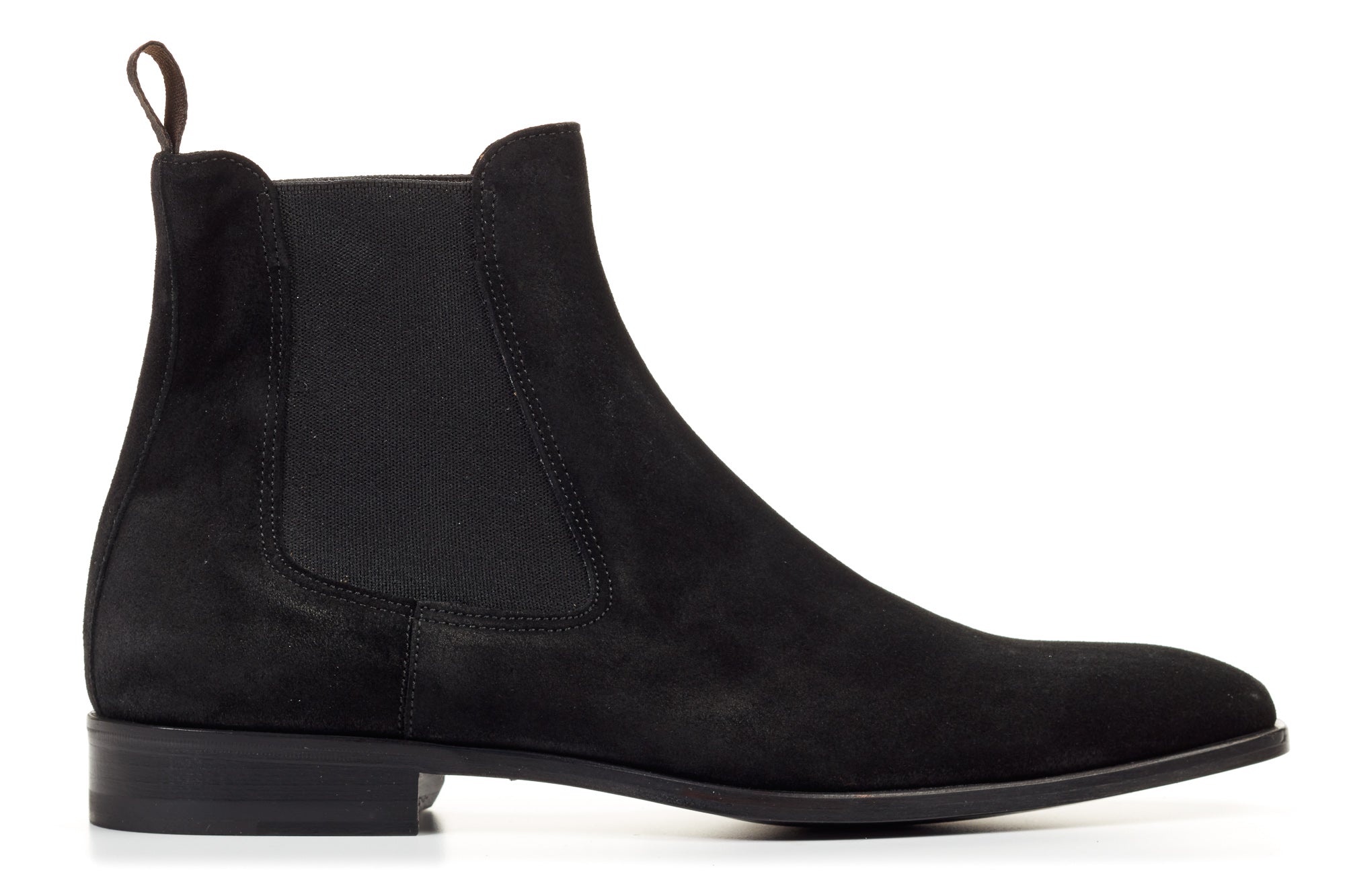 The Dean Chelsea Boot - Nero Suede