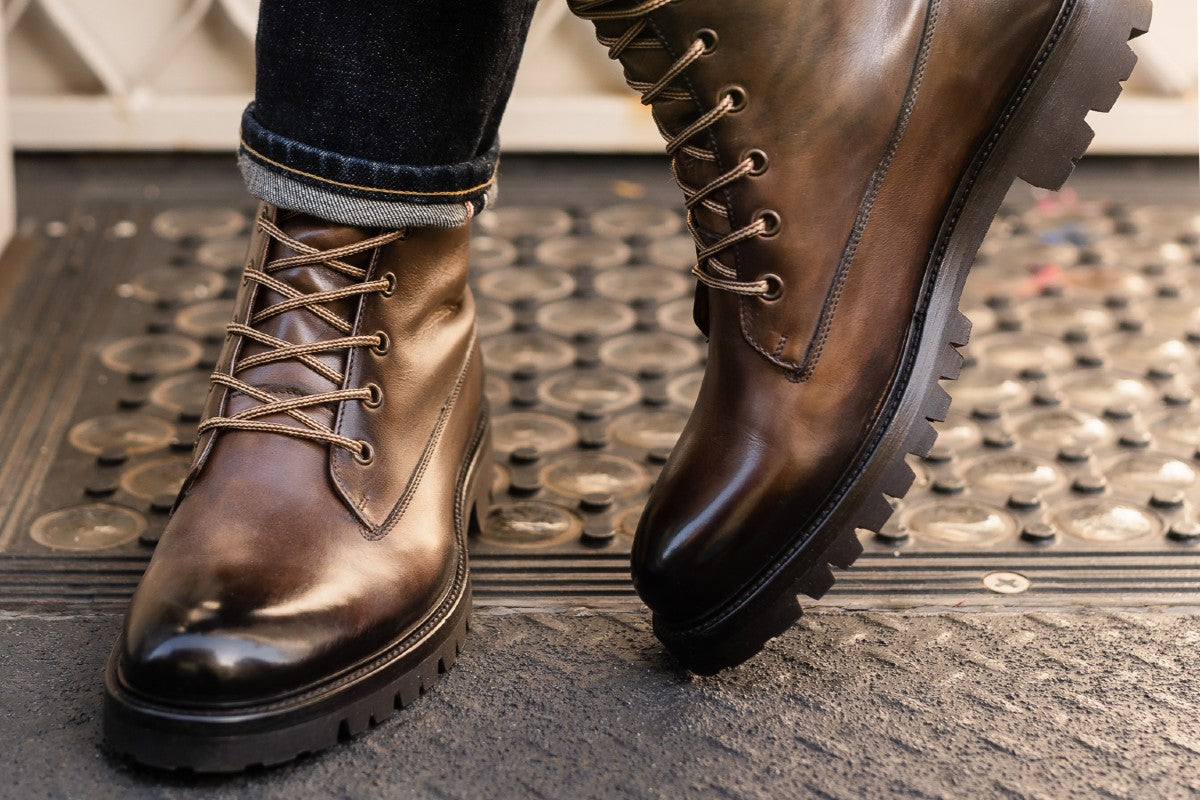 The Diesel Army Boot - Chocolate