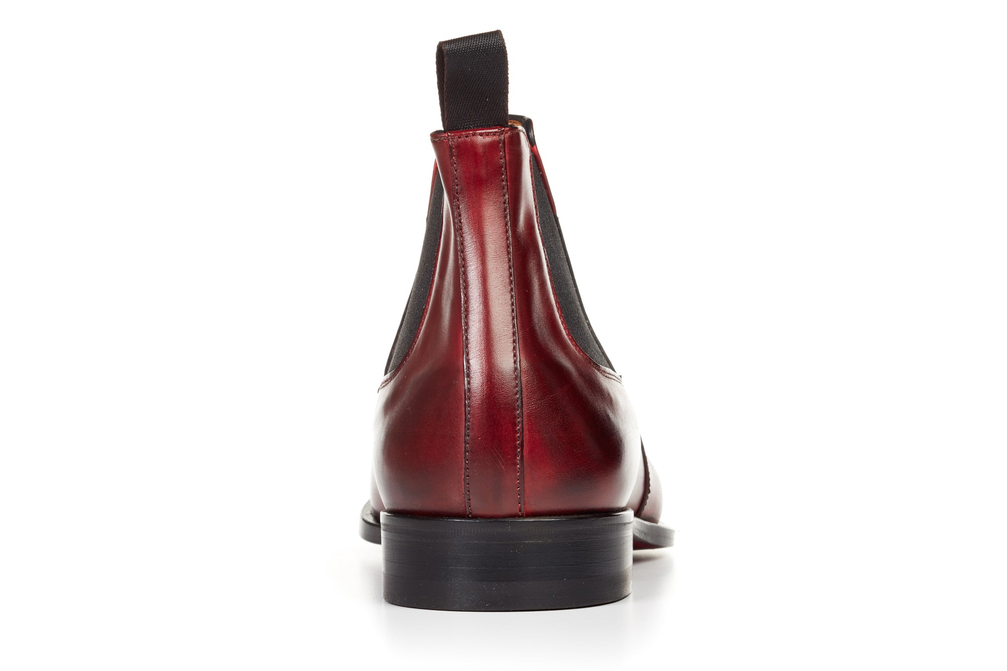 The Wayne Low-Cut Chelsea Boot - Oxblood