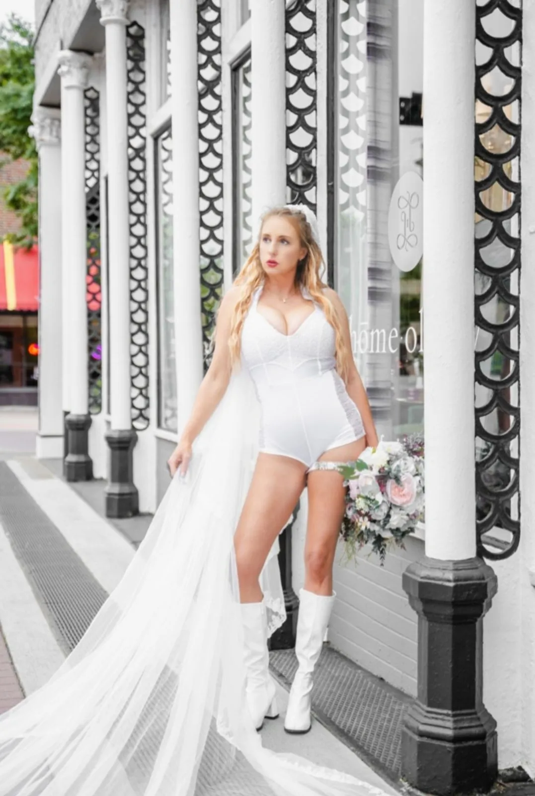 Till Death Bridal Romper