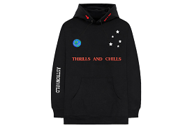 Travis Scott Astroworld World Peace Hoodie Black