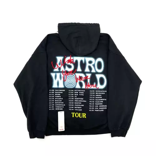 Travis Scott Sicko Mode Hoodie Black