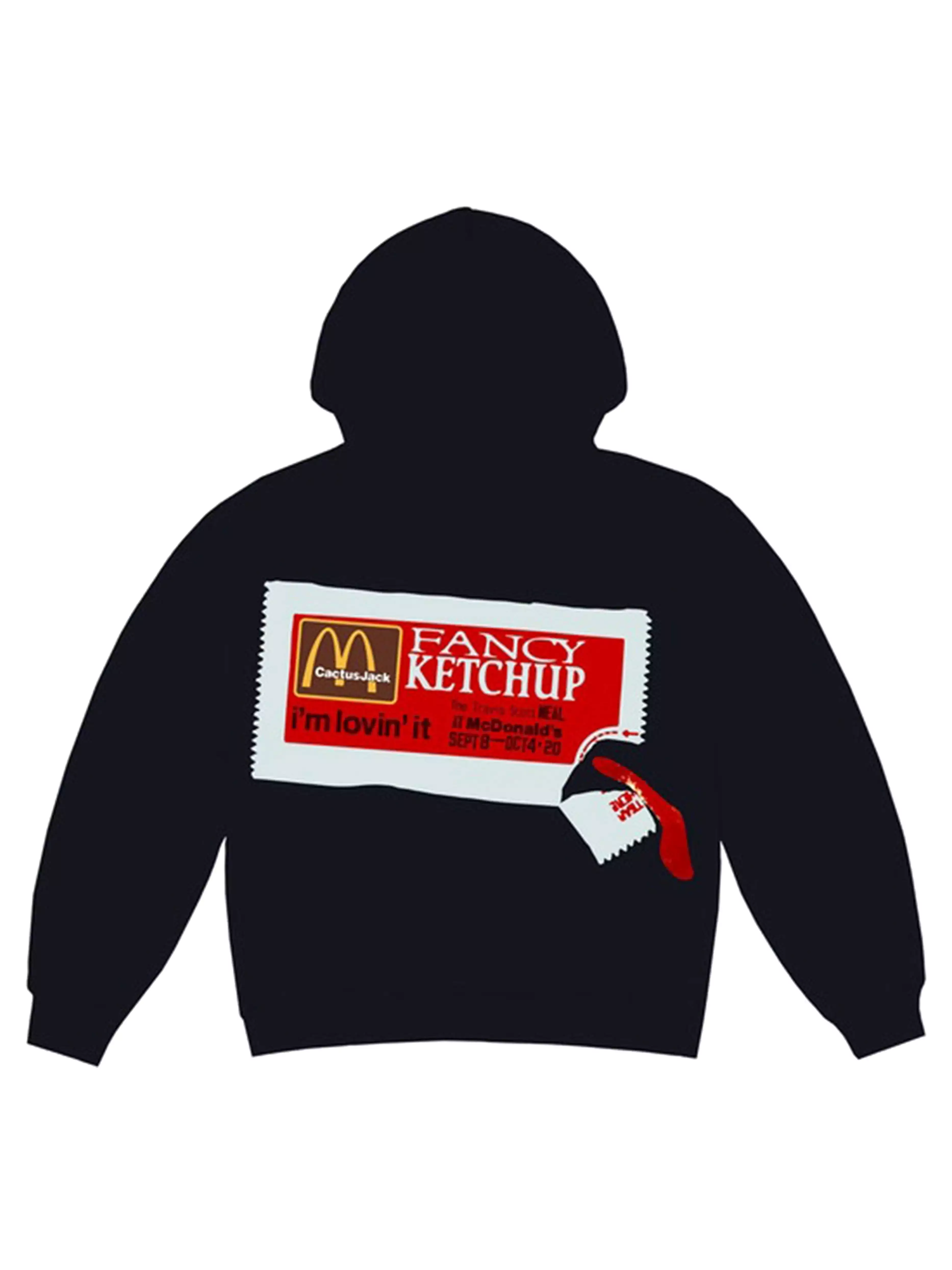 Travis Scott x CPFM 4 CJ Ketchup Hoodie Black