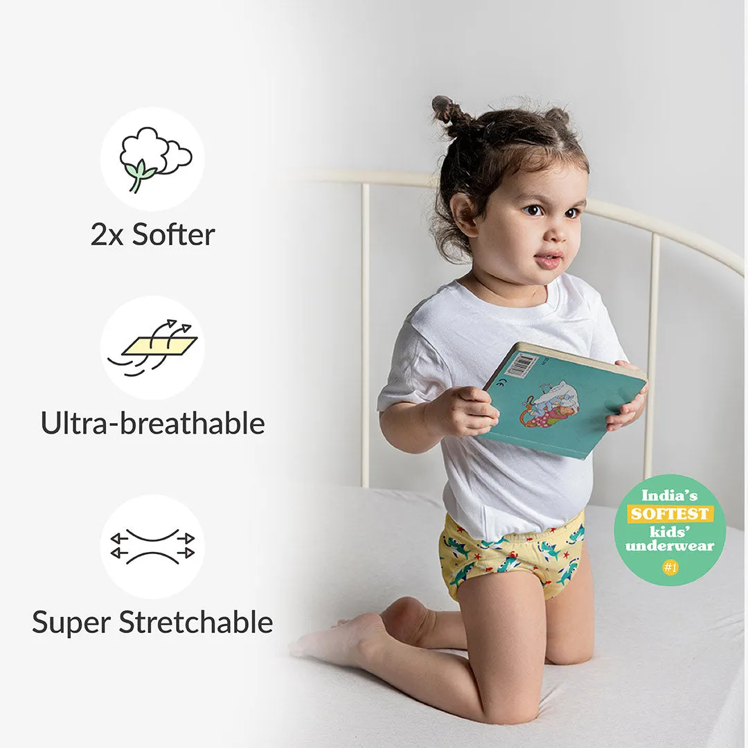 Unisex Toddler Briefs -3 Pack (Sea-Saw)