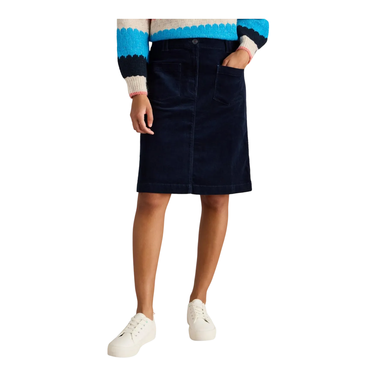 White Stuff Melody Organic Cord Skirt