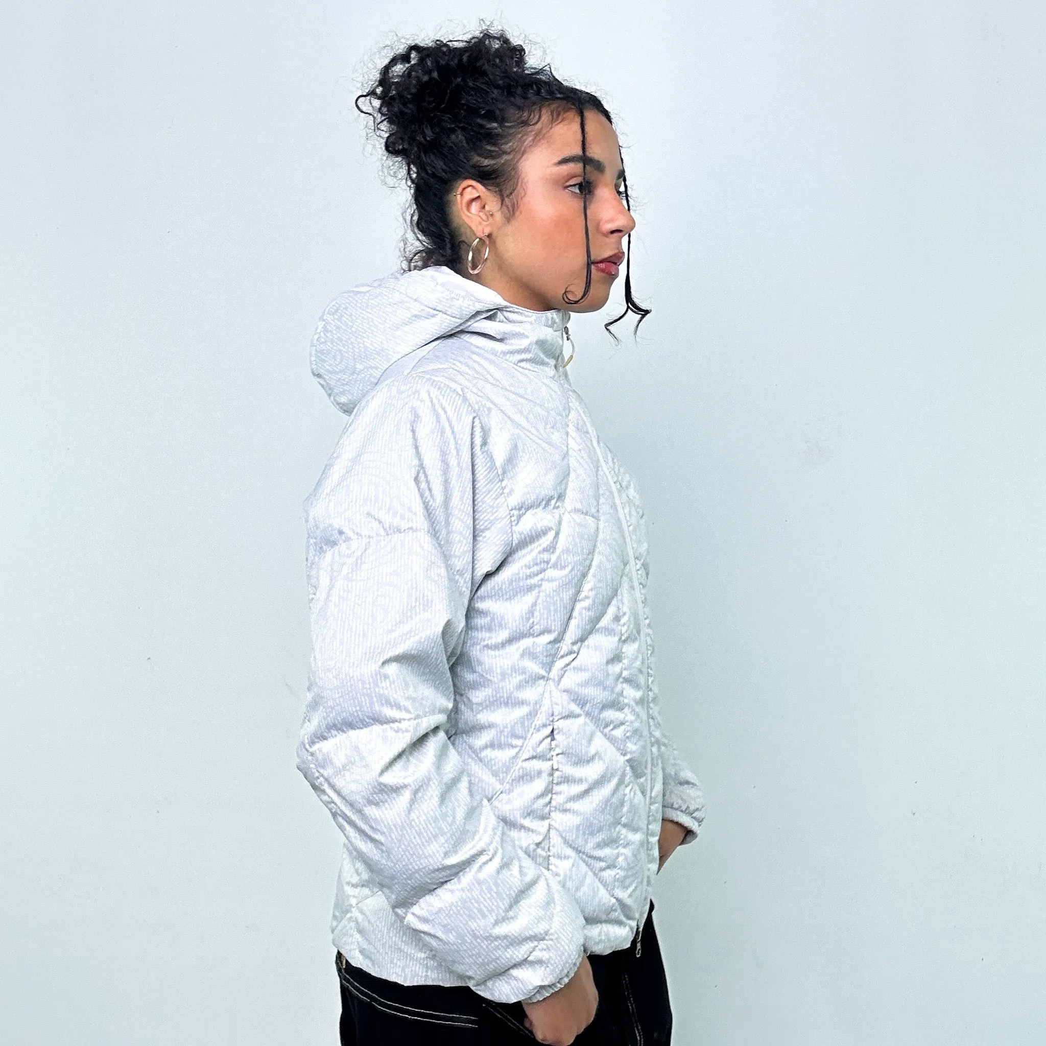 WHITE Y2KS NIKE ACG PUFFER JACKET COAT (