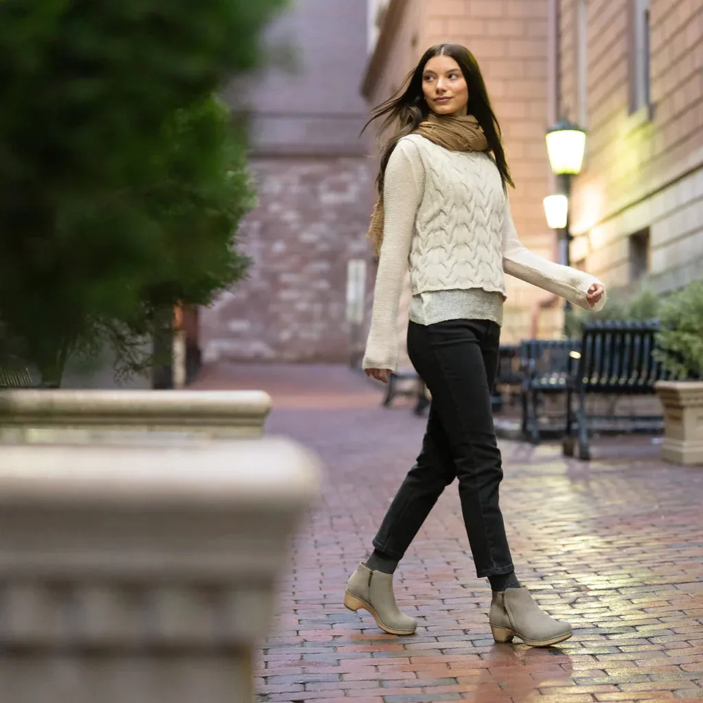 Women's Dansko Lizanne Boot Color: Taupe Milled Nubuck