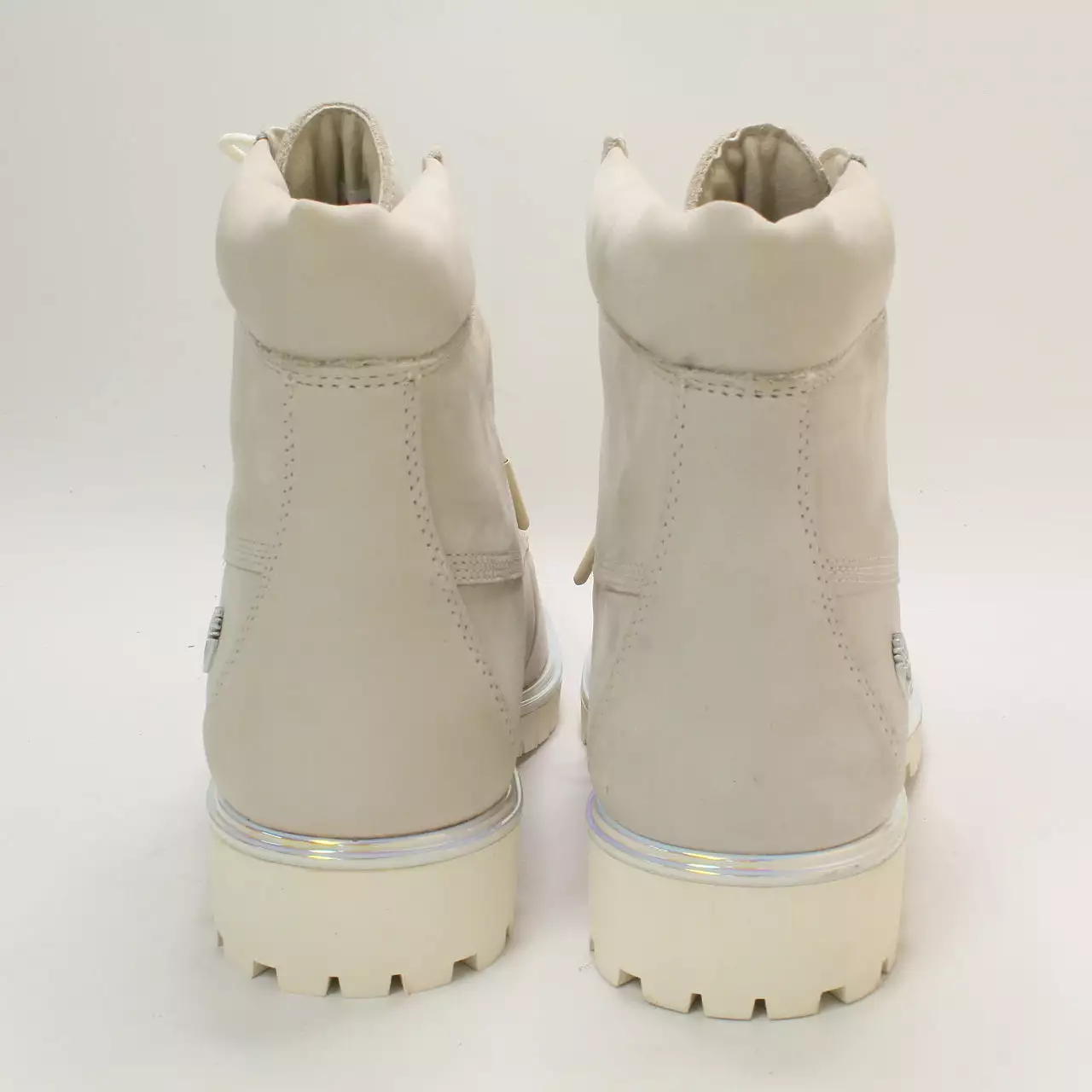 Womens Timberland Lyonsdale Boots Cream Irridescent Uk Size 6