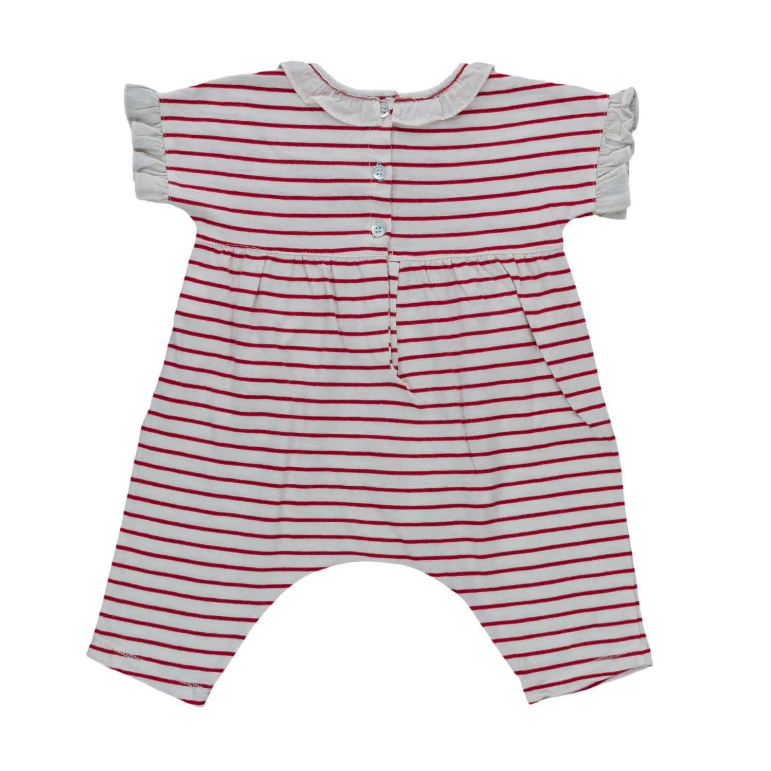 Zhoe & Tobiah Baby Girls Striped Rompers