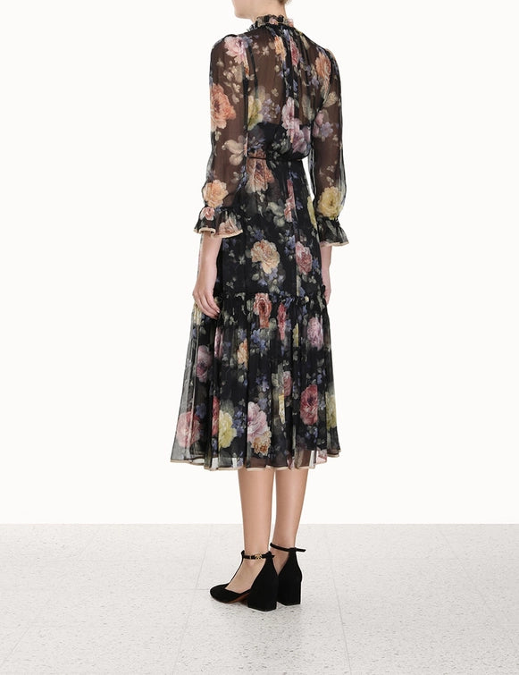 ZIMMERMANN Luminosity Tubular Midi Dress